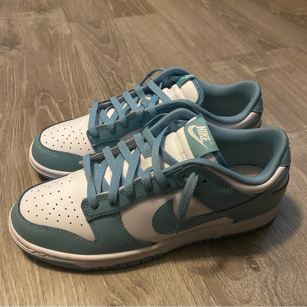 Blue Nike Dunk retros